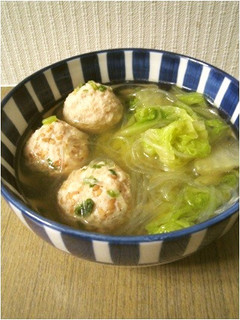 鶏団子と春雨のおかずスープ-レシピのメイン写真