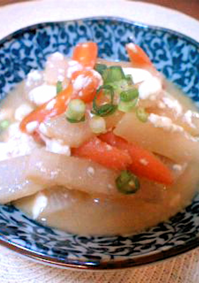 大根と豆腐の炒め煮（お袋風味）-レシピのメイン写真