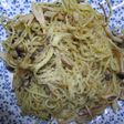 きのこの洋風焼きそば