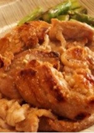 旨みたっぷり！豚肉の酒粕味噌漬け焼-レシピのメイン写真