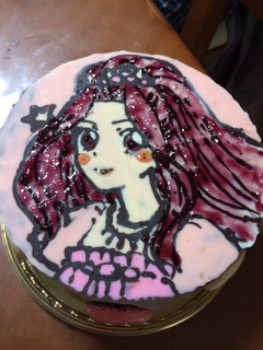 デコチョコ ケーキの上に☻-レシピのメイン写真