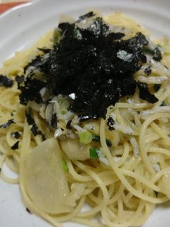 かぶとしらすの和風パスタ-レシピのメイン写真