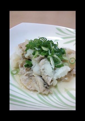 臭みなし♪しっかり味の豚肉みぞれ煮-レシピのメイン写真