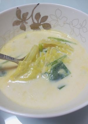 野菜を食べよーぅ♪ミルクスープ☆-レシピのメイン写真