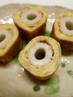ちくわ入り卵焼き-レシピのメイン写真