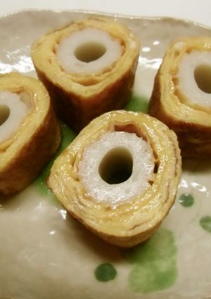ちくわ入り卵焼き-レシピのメイン写真