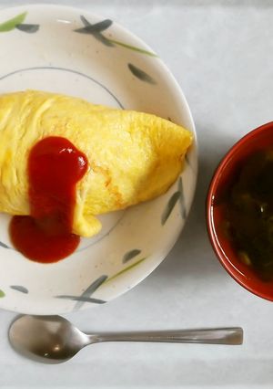 給食のオムライス-レシピのメイン写真