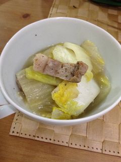 白菜と豚肉の洋風にんにく炒め-レシピのメイン写真