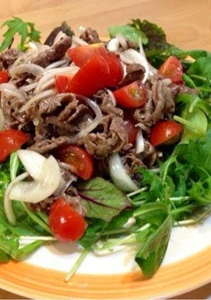 南国気分☆牛肉サラダ♪-レシピのメイン写真