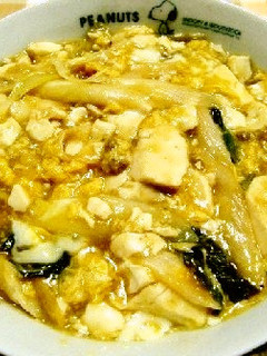 ★うどんスープの残りで*和風麻婆豆腐*♪-レシピのメイン写真