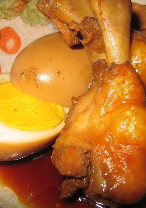 手羽元のうまうま煮（煮たまごと一緒に！）-レシピのメイン写真