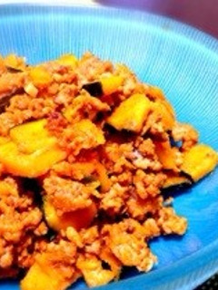 かぼちゃとひき肉のカレー-レシピのメイン写真