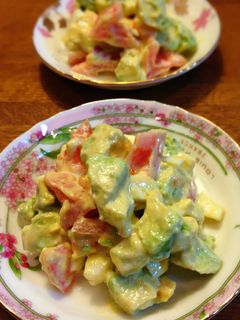 アボカドとトマトのタルタルサラダ by Luta_cp 【クックパッド】 簡単