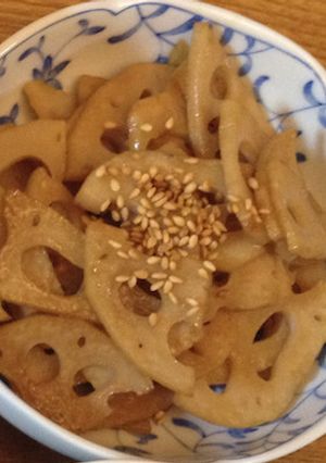 麺つゆで簡単♡れんこんきんぴら-レシピのメイン写真
