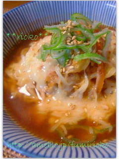 *プチっと簡単、キムチーズラーメン*-レシピのメイン写真