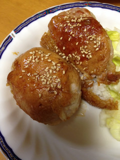 すき焼きのたれで!簡単☆肉巻きおにぎり-レシピのメイン写真