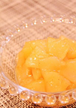 レンジで簡単☆リンゴの甘煮☆-レシピのメイン写真