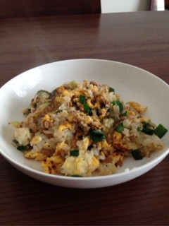 納豆とニラの栄養満点チャーハン〜離乳食も-レシピのメイン写真