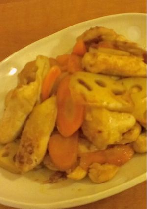 ヘルシー！鶏ささみのにんにく醤油炒め-レシピのメイン写真