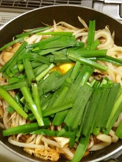 ちょこっとキムチ鍋風うどん-レシピのメイン写真