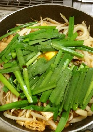 ちょこっとキムチ鍋風うどん-レシピのメイン写真