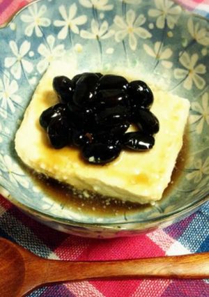 塩麹豆腐 de ☆黒豆スィーツ豆腐☆-レシピのメイン写真