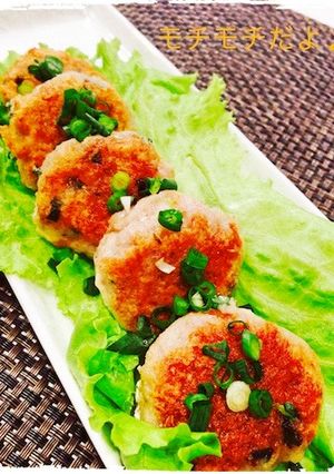 もちもち蓮根団子焼き-レシピのメイン写真