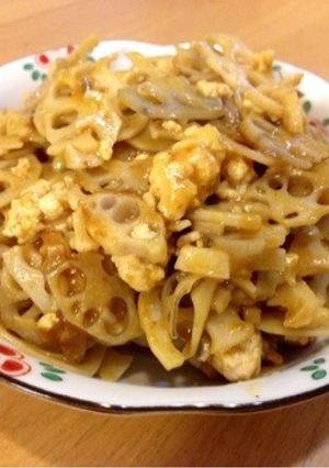レンコンのカレー炒め☆-レシピのメイン写真