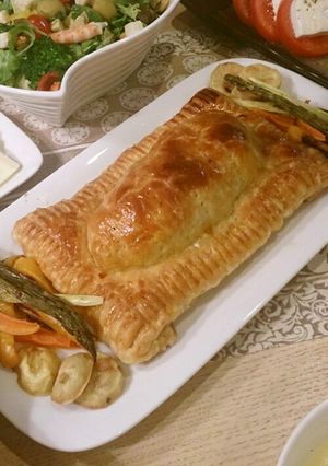 絶品♪フォアグラとチキンのパイ包み-レシピのメイン写真