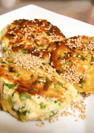 簡単、おから豆腐お焼き-レシピのメイン写真