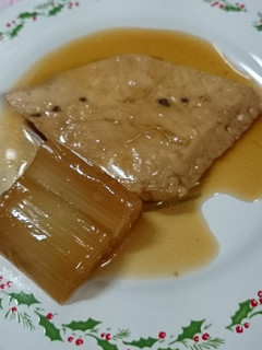 かじきの煮付け-レシピのメイン写真