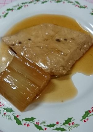 かじきの煮付け-レシピのメイン写真