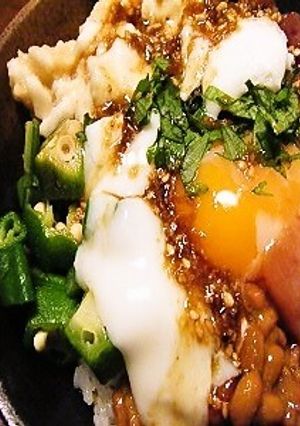 ばくだん丼~ぷちぷちごま醤油で~-レシピのメイン写真