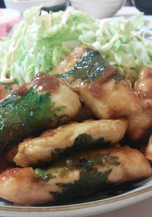 ＊鶏の梅しそ焼き＊-レシピのメイン写真