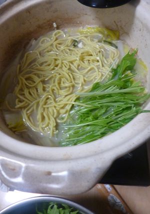 ごま豆乳鍋リメイク・豆乳ラーメン-レシピのメイン写真