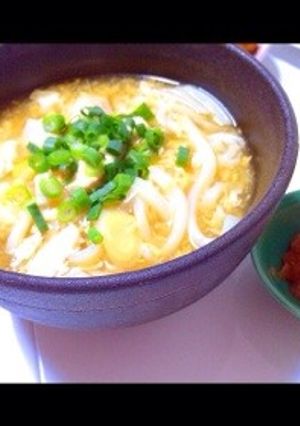 かき玉うどん-レシピのメイン写真