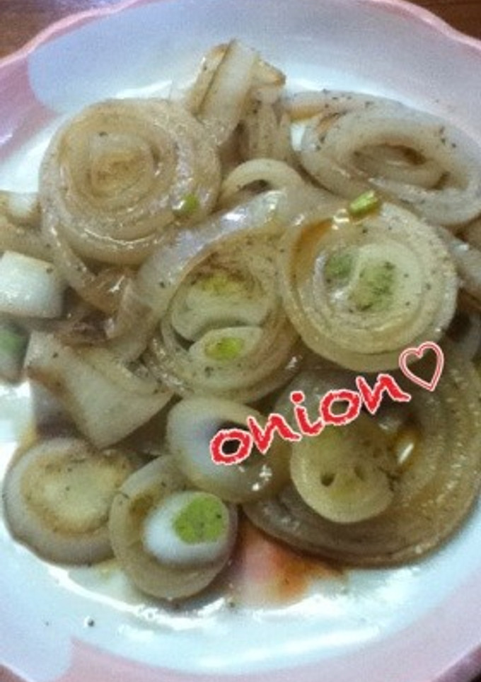 分量簡単♪新玉ねぎの一番おいしい食べ方-レシピのメイン写真