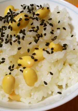 大豆を使った　豆ごはん-レシピのメイン写真