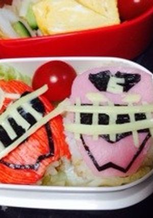 トッキュウジャー ピンク-レシピのメイン写真