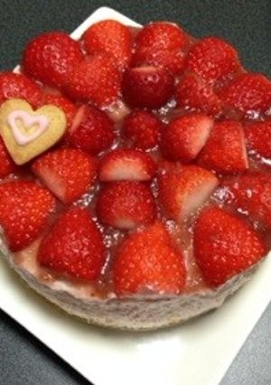 ♥︎いちごのレアチーズケーキ♥︎-レシピのメイン写真