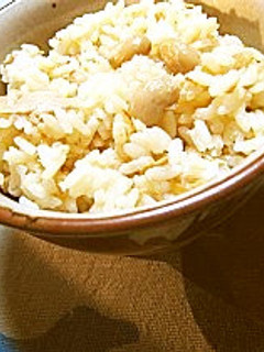 大豆とツナの炊き込みご飯-レシピのメイン写真