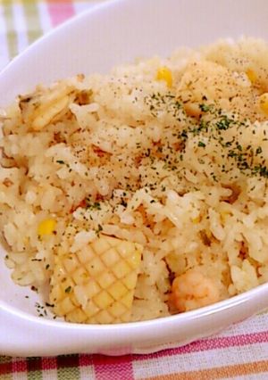 炊飯器で簡単☆シーフードピラフ-レシピのメイン写真