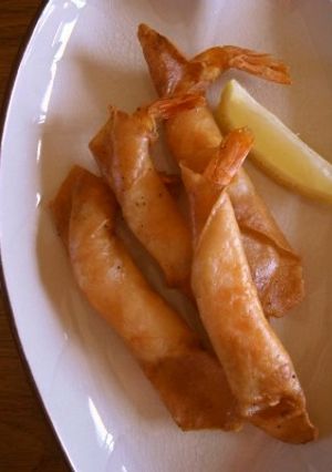 海老のただ巻くだけスティック揚げ春巻き-レシピのメイン写真