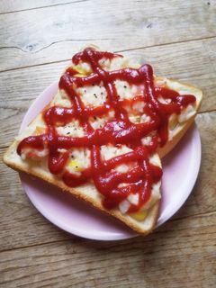 超簡単ポテサラ ケチャップ トースト-レシピのメイン写真