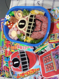トッキュウジャー弁当-レシピのメイン写真