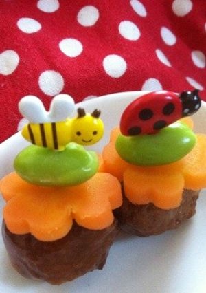 ♡お弁当＊キャラ弁に可愛いミートボール♡-レシピのメイン写真
