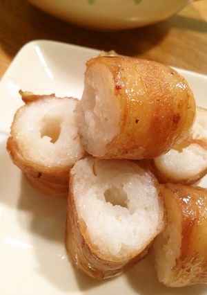 きりたんぽで肉巻きおにぎり-レシピのメイン写真