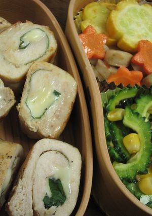 ささみチーズ焼き☆お弁当（38）-レシピのメイン写真