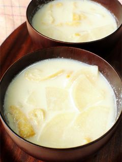 簡単★大根と揚げの豆乳スープ-レシピのメイン写真