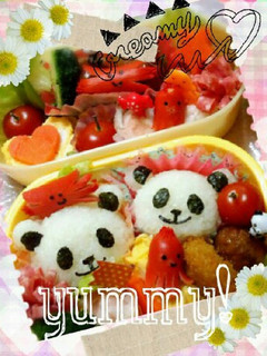 キャラ弁☆運動会☆タコ&カニウインナー☆-レシピのメイン写真
